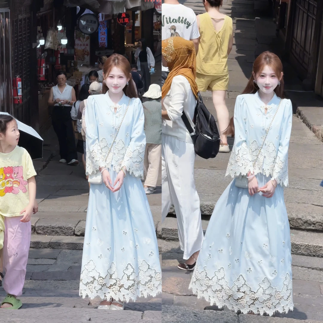 【婷婷】《花影》国风蝴蝶刺绣套装 TT2SQTH2332