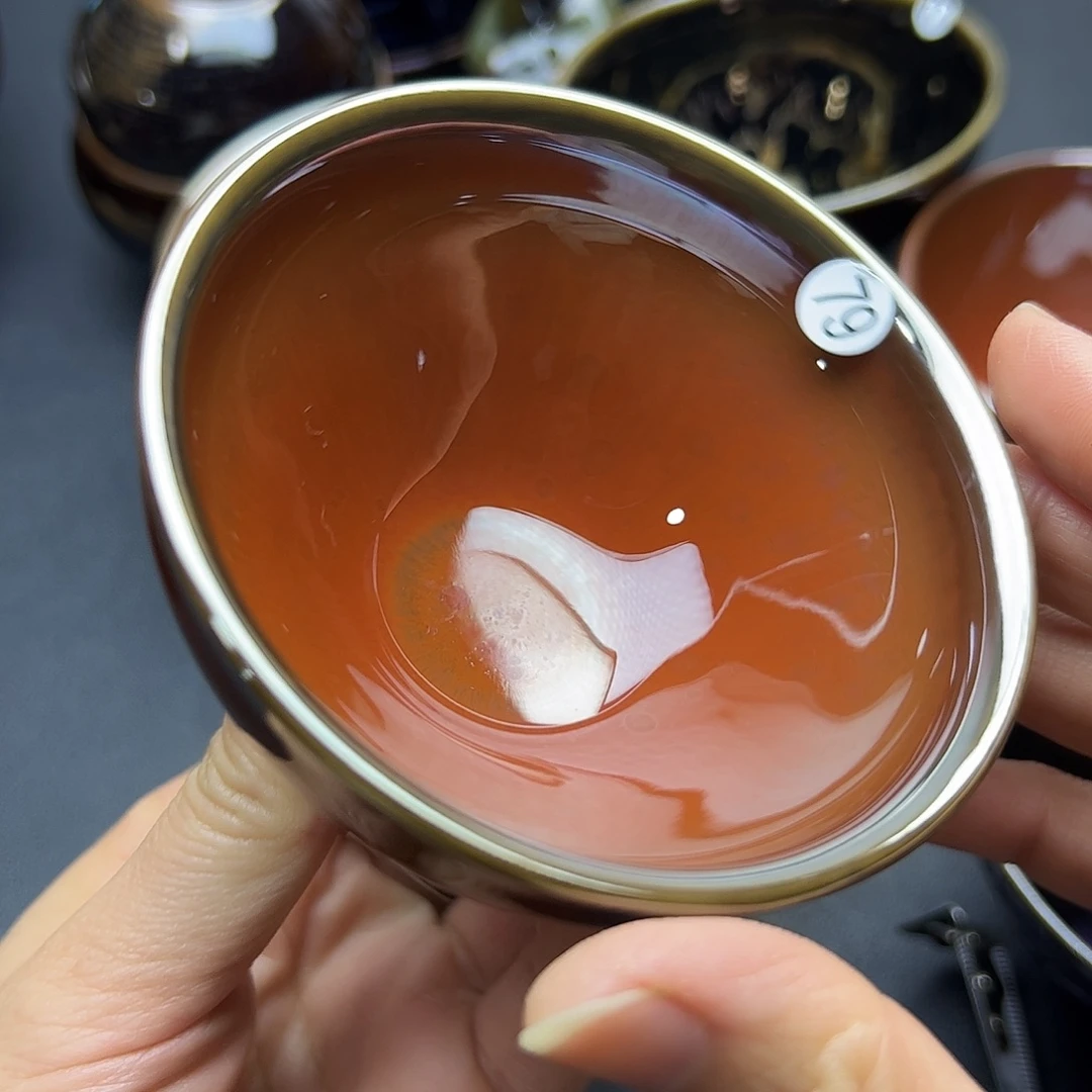 茶盏建窑建盏主人杯