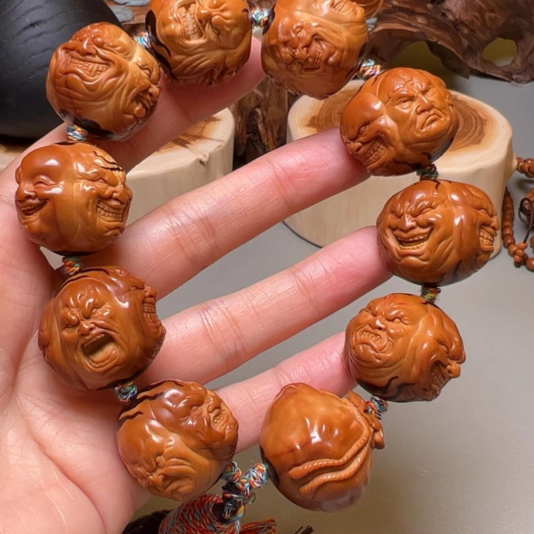 橄榄核手串四面恶僧