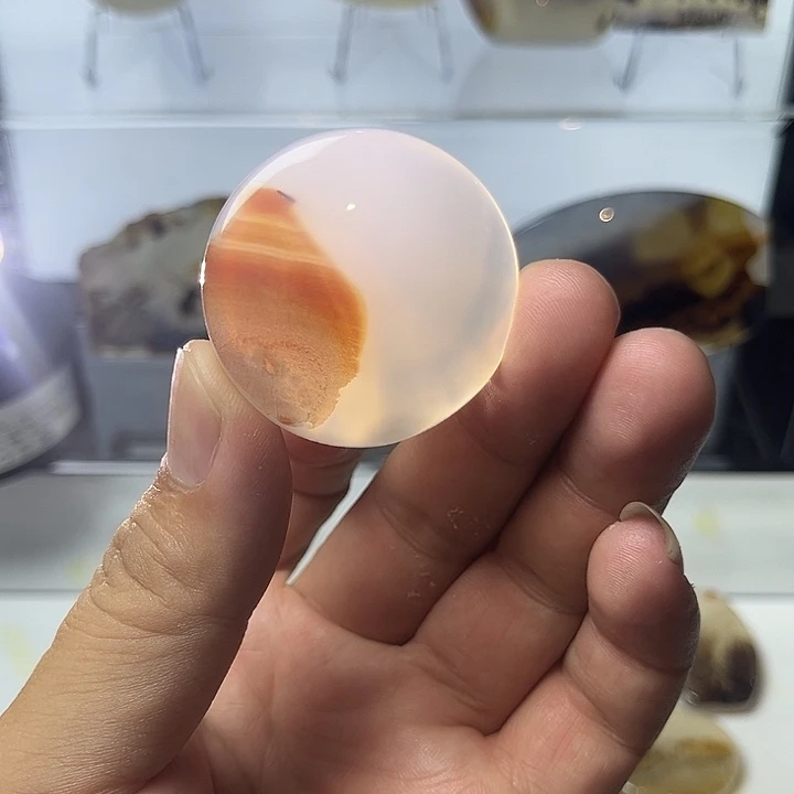 玛瑙/玉髓未镶嵌吊坠(不含链)
