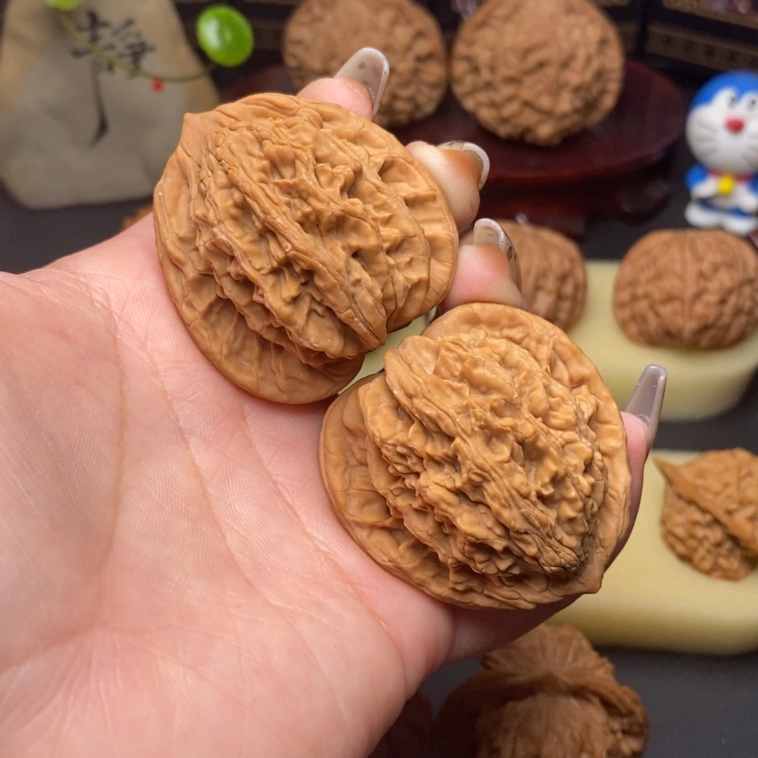 文玩核桃吊坠＃*＃虎头42.5