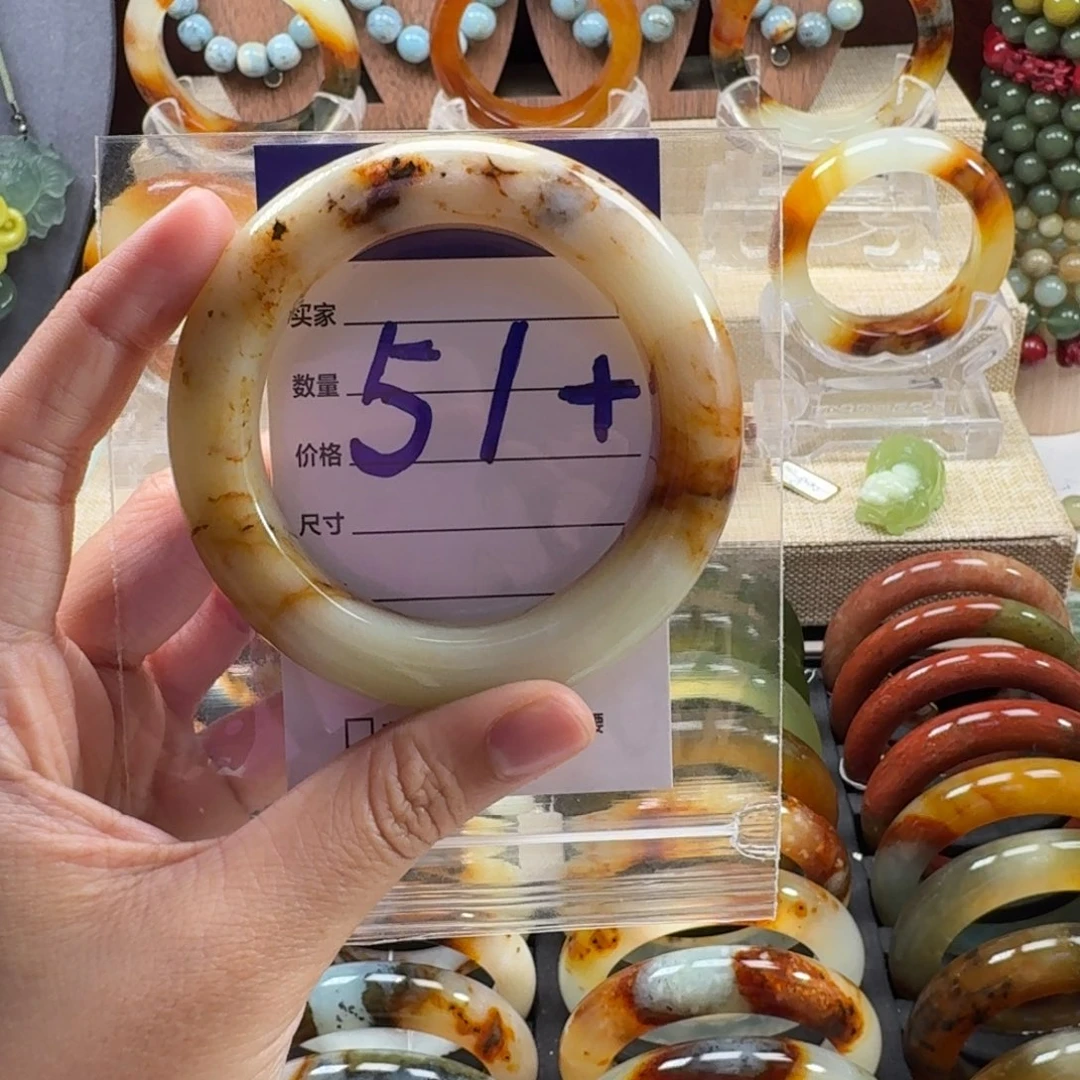 蛇纹石玉未镶嵌手镯73