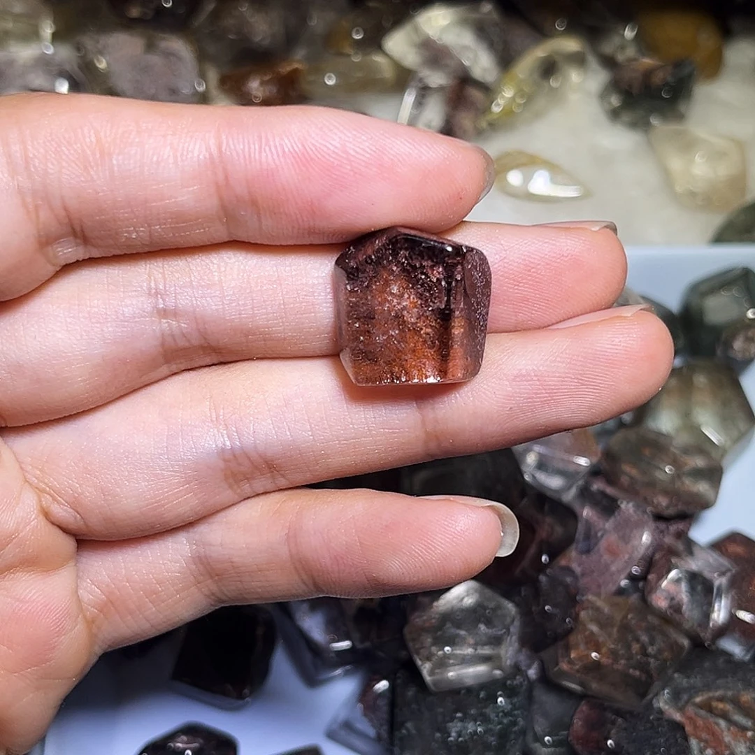 豆****烟晶戒指银S925镶嵌