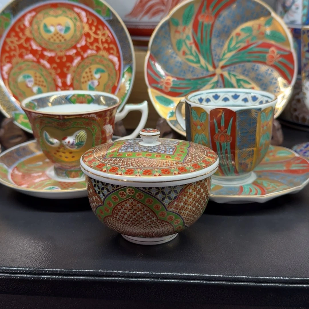 瓷片恭喜发财万事如意