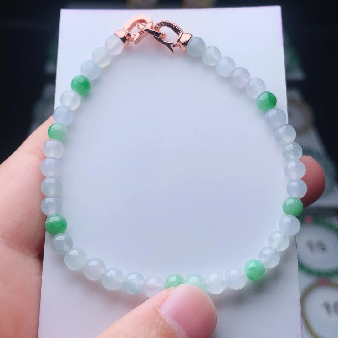 翡翠未镶嵌手链翡翠