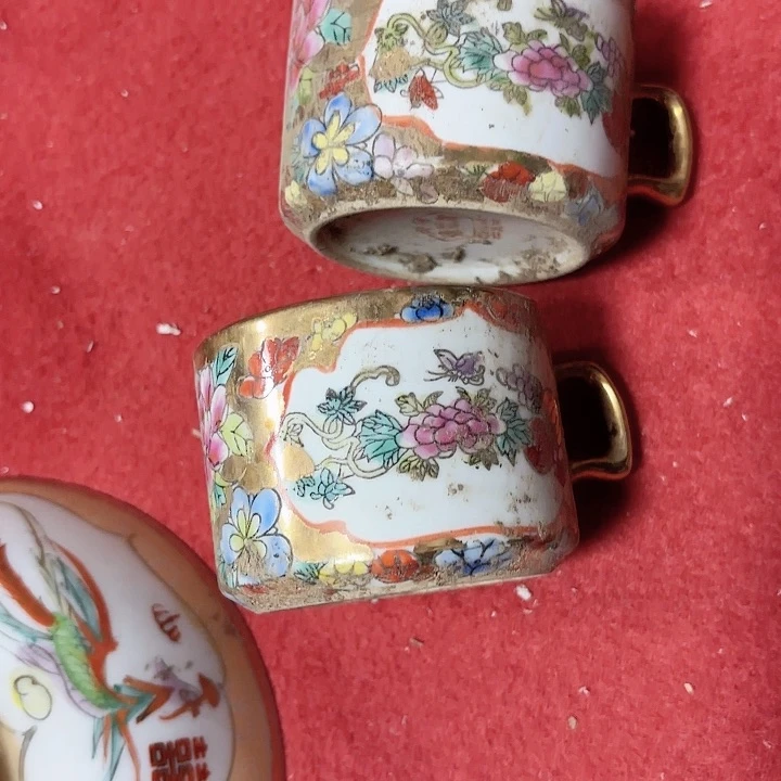 碟用****9陶瓷摆件不固定一对