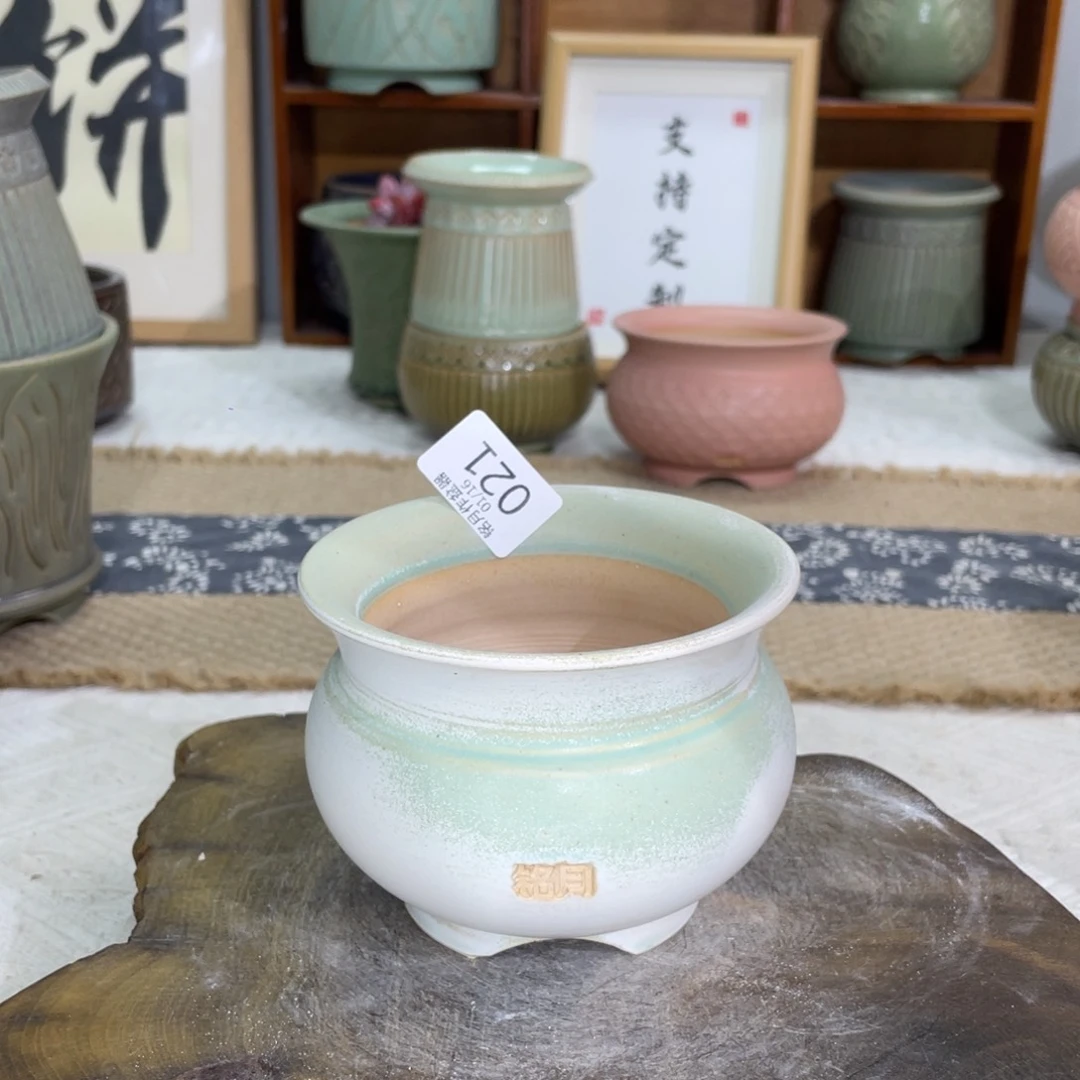 花卉陶瓷 021 内口8.5 cm