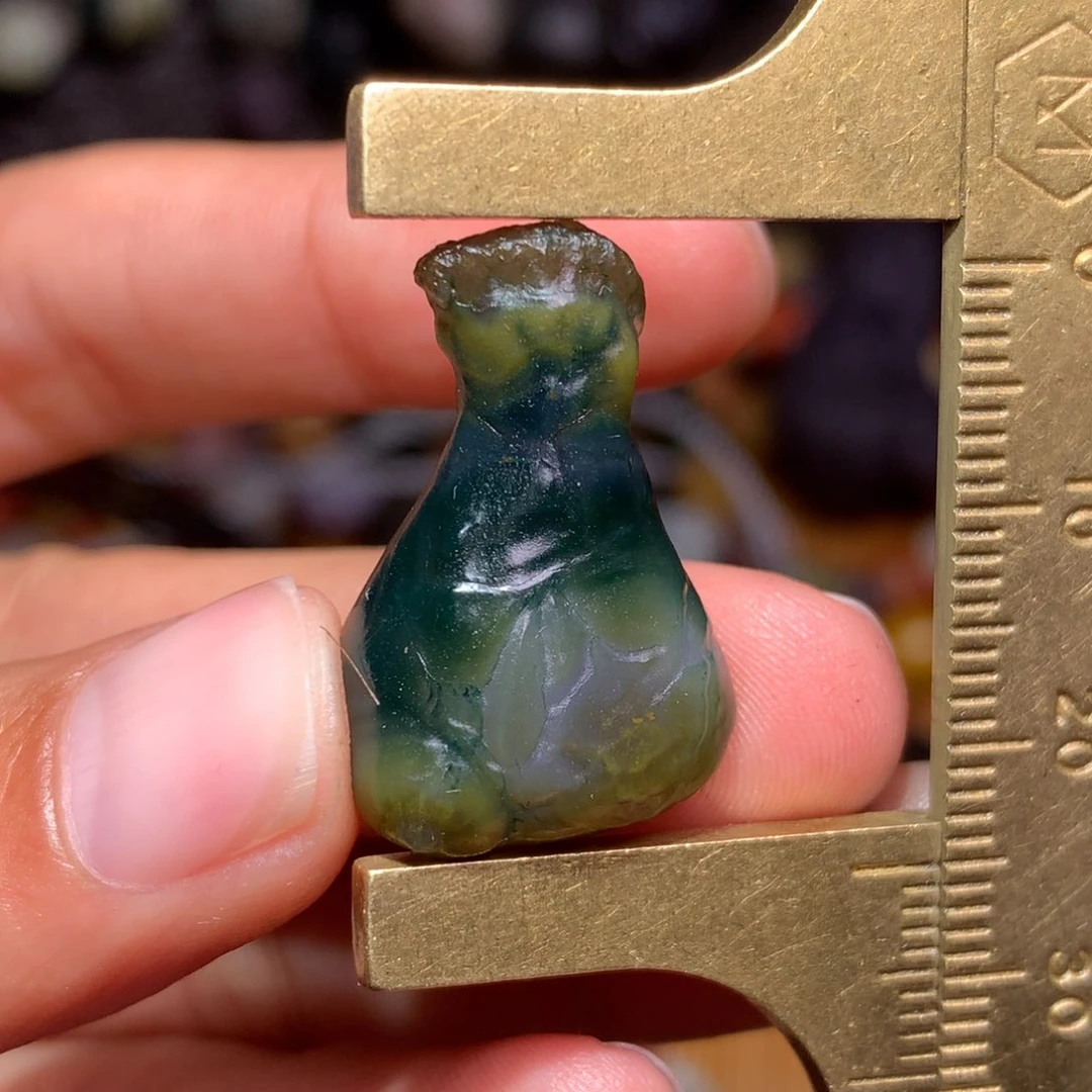 未镶嵌玛瑙/玉髓珠宝半成品