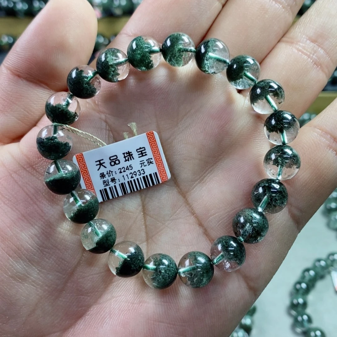水晶手串未镶嵌绿幽灵112933