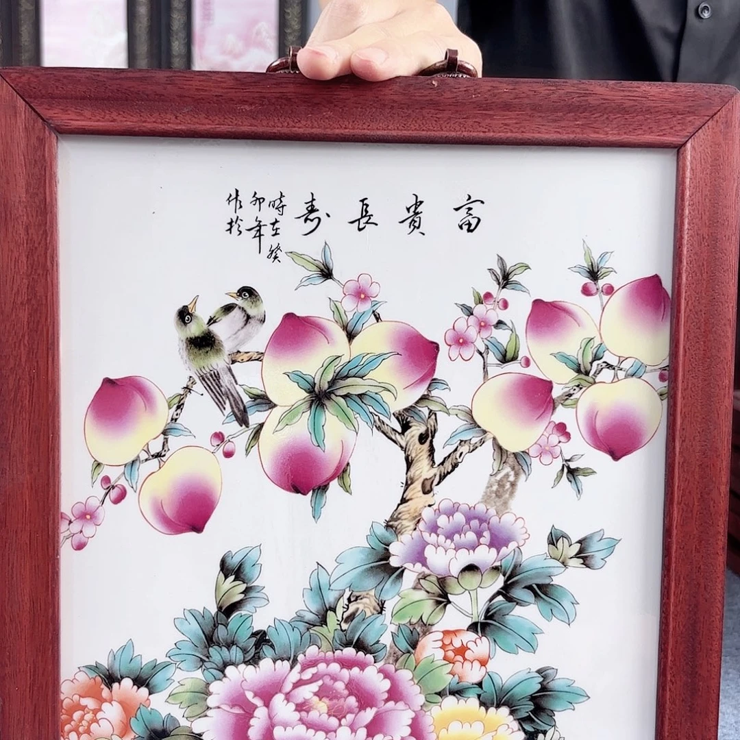 摆件景德镇陶瓷瓷板画