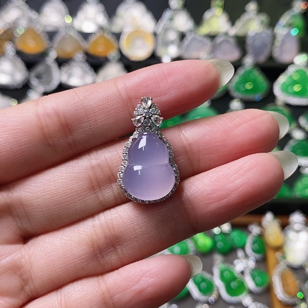 玛瑙/玉髓颈饰银S925镶嵌惠***圆