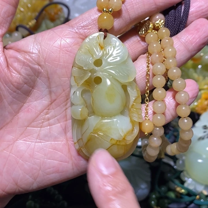 岫玉岫玉吊坠未镶嵌
