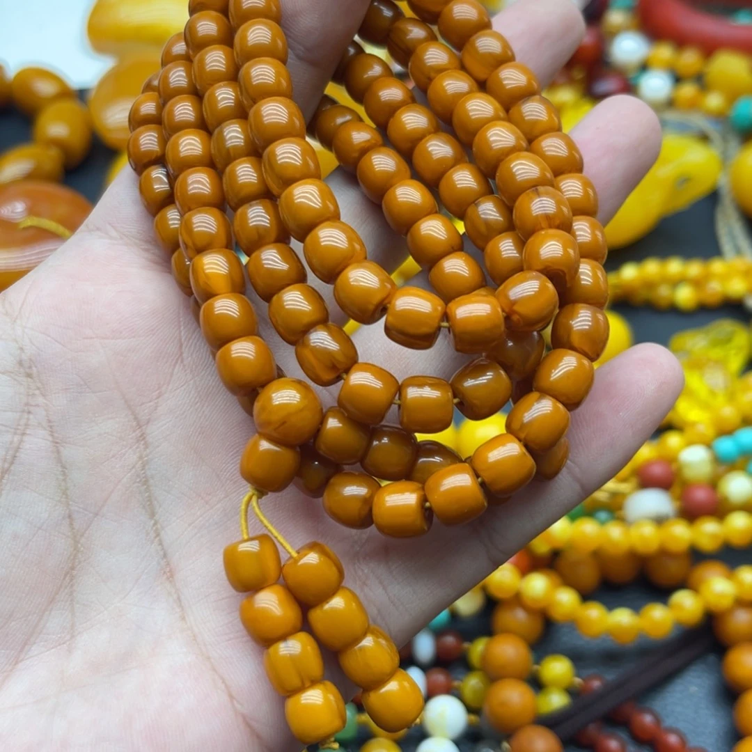 8mm108颗橘皮手串