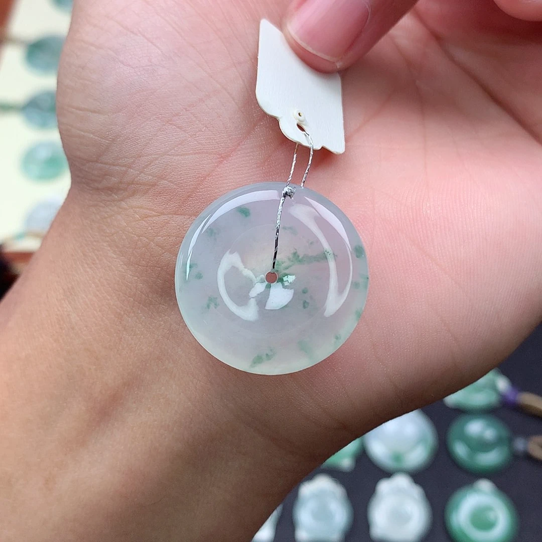 颈饰未镶嵌翡翠19 尺寸25.4-5.6