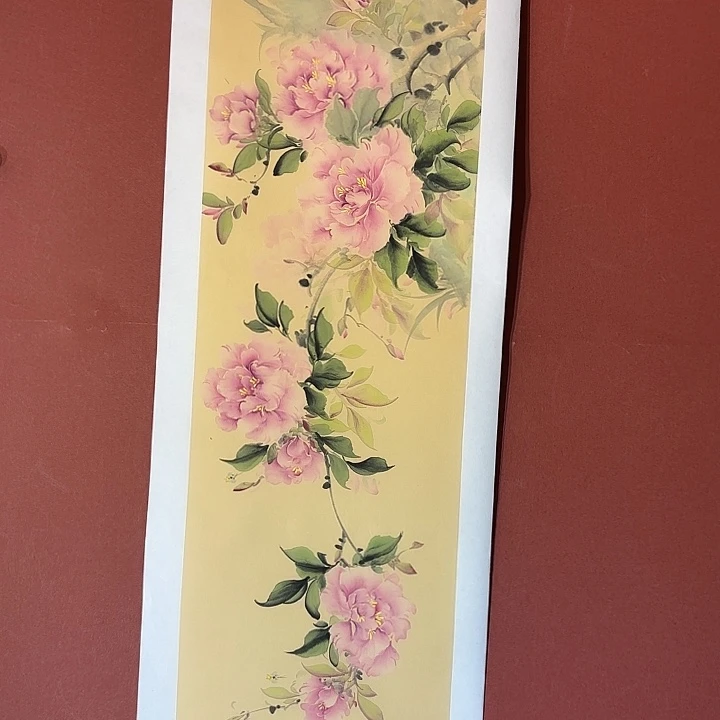 国画听兰老师花鸟