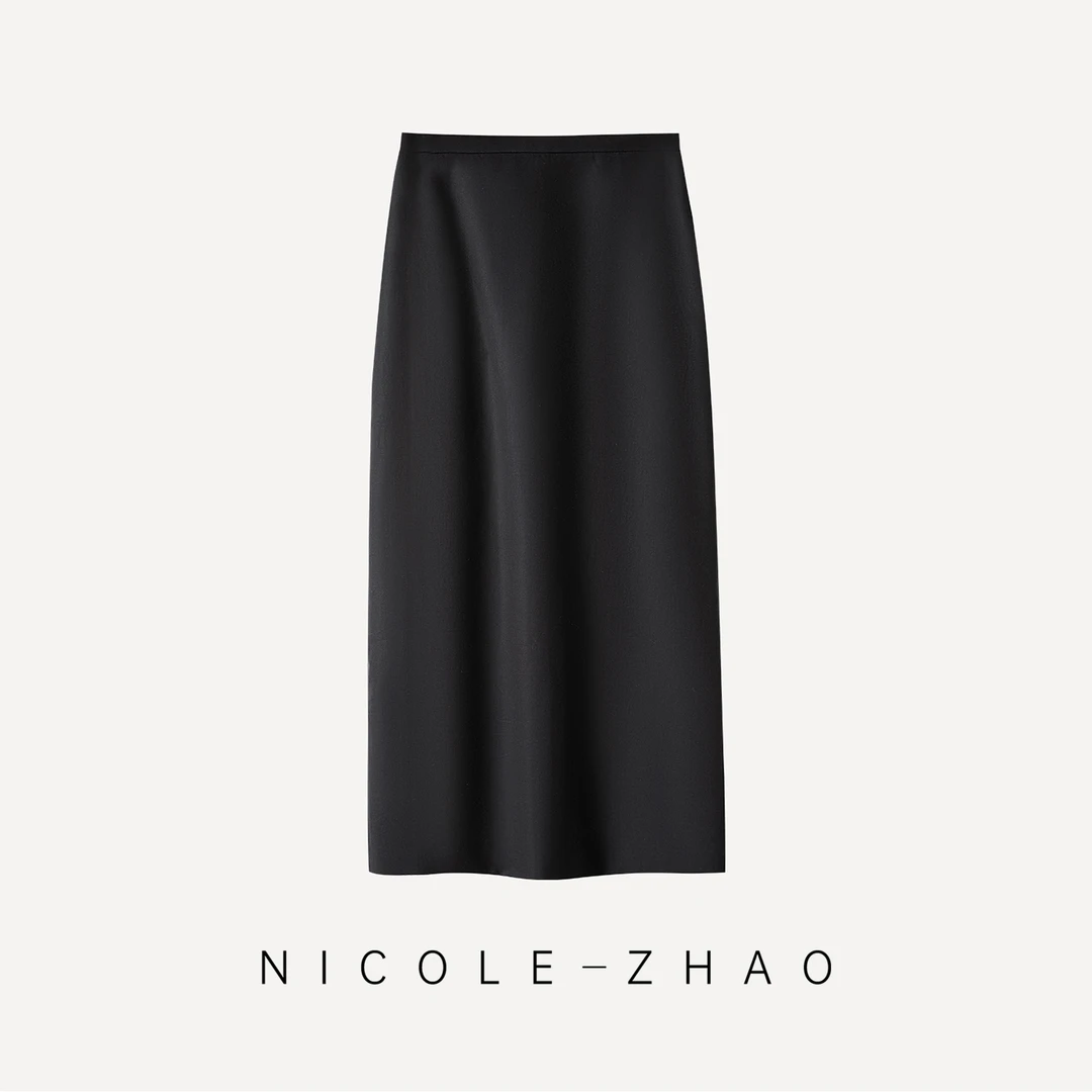 5NQB019（预售）【贵姐NICOLE】设计师高端定制气质时尚西装半裙