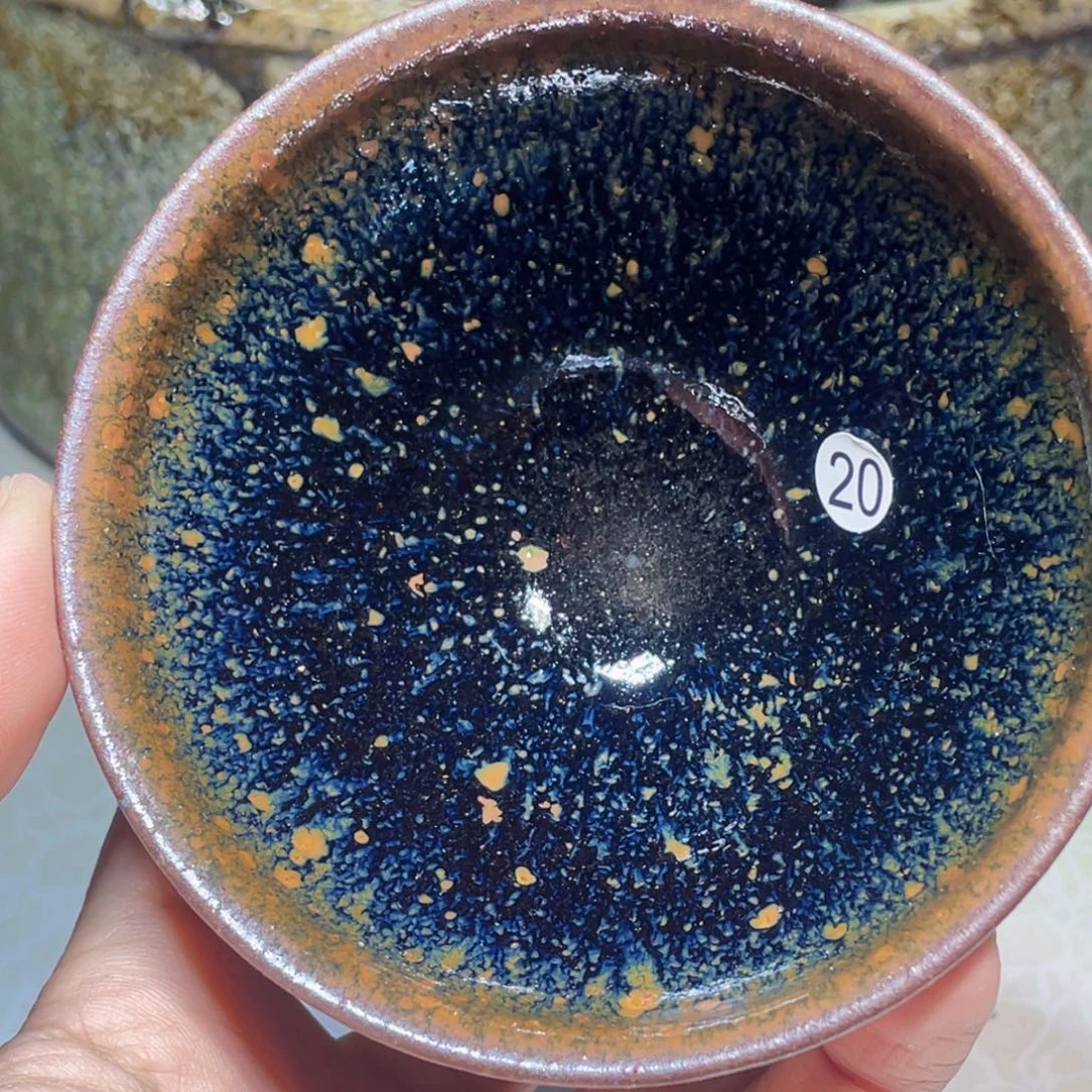 茶盏龙窑柴烧建盏20