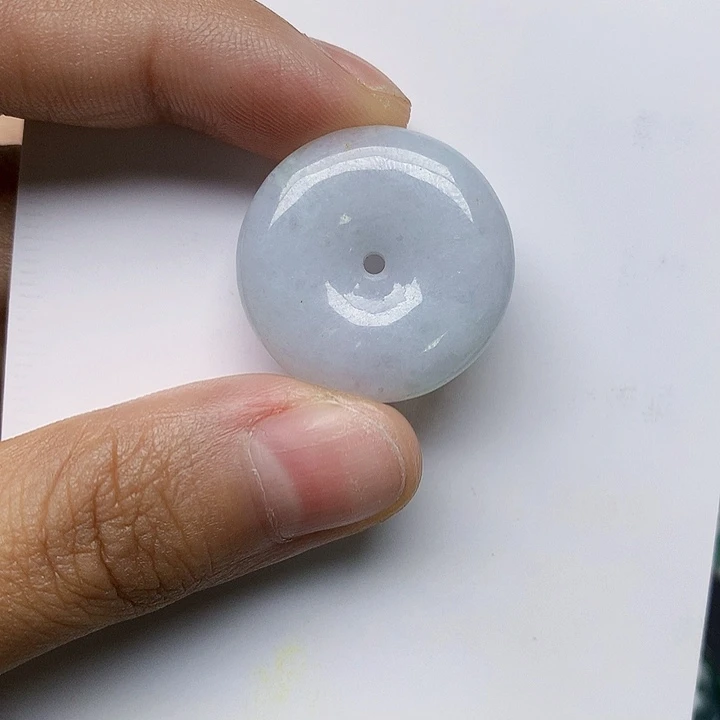 颈饰未镶嵌翡翠天然翡翠