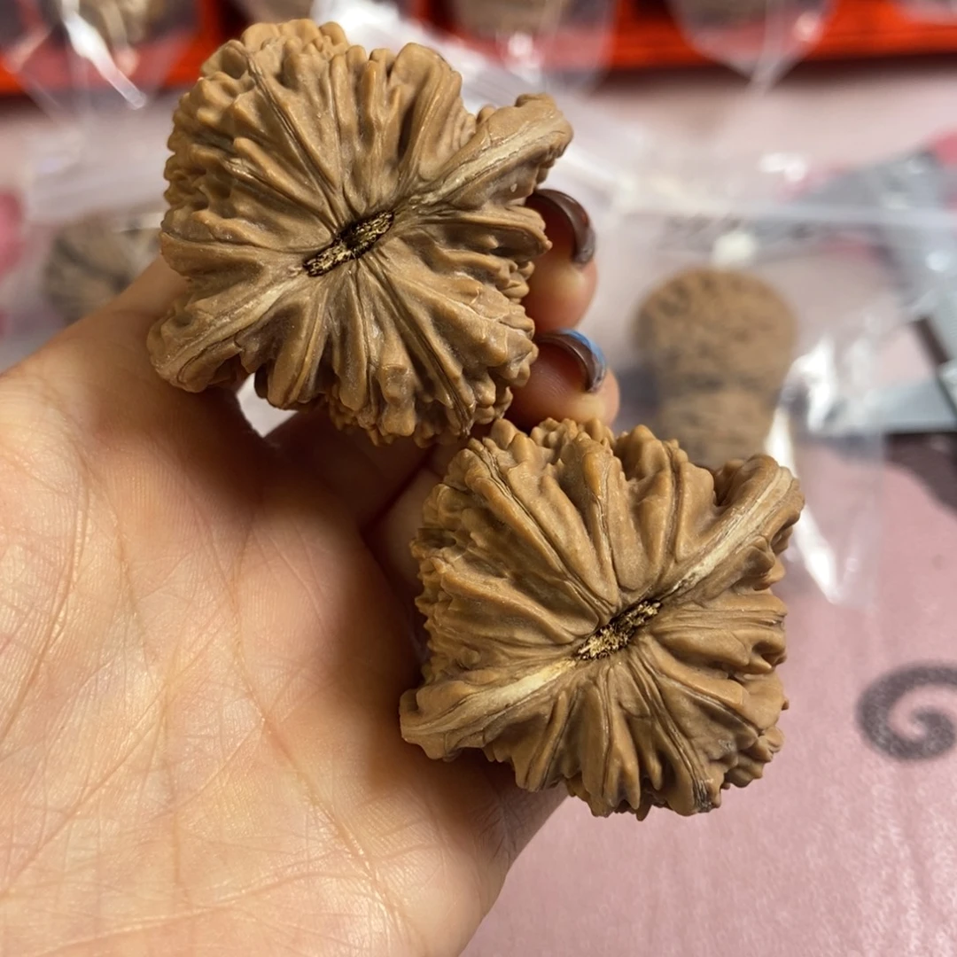 文玩核桃吊坠44四座楼80