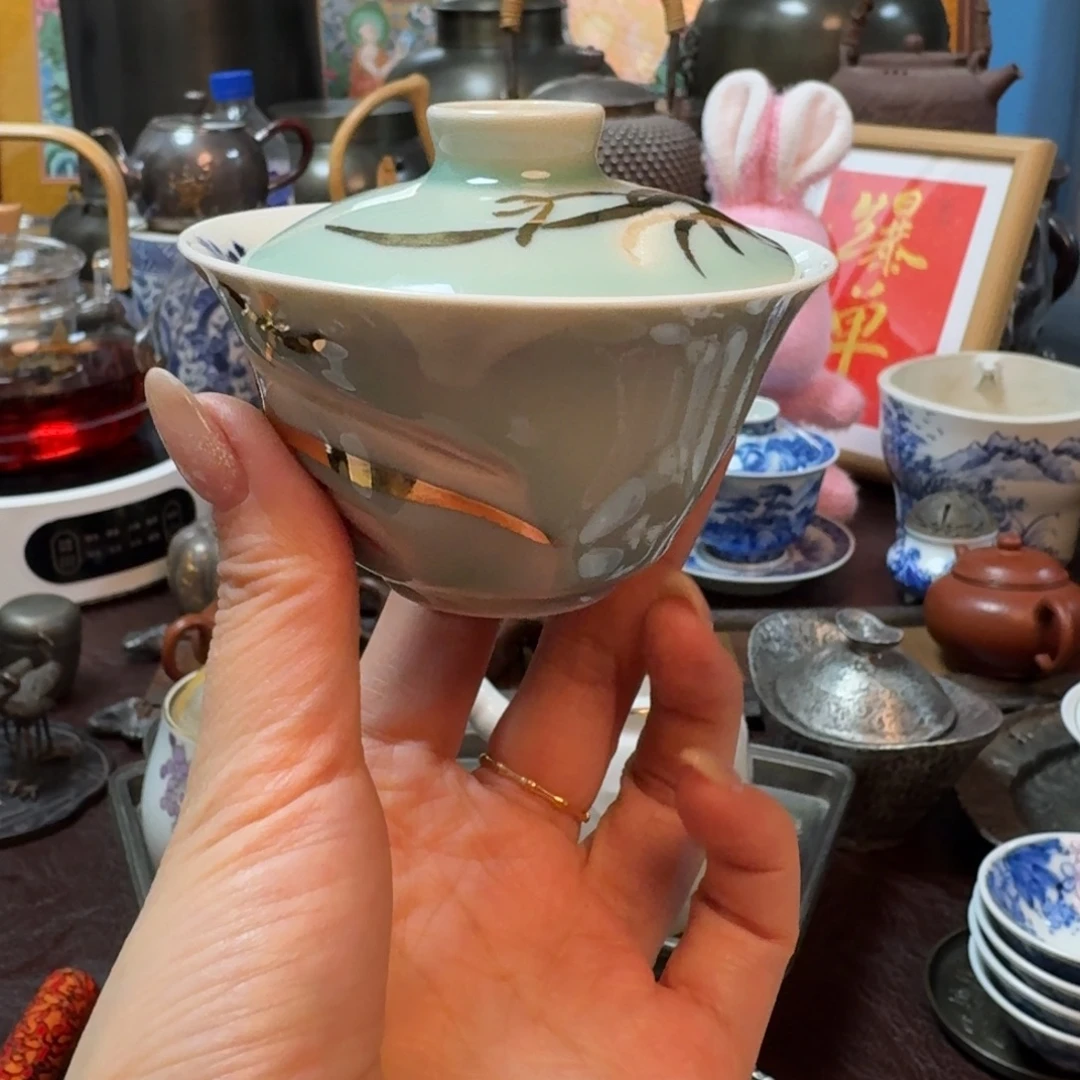 慶***矗阡茶可集阡茶可集盖碗