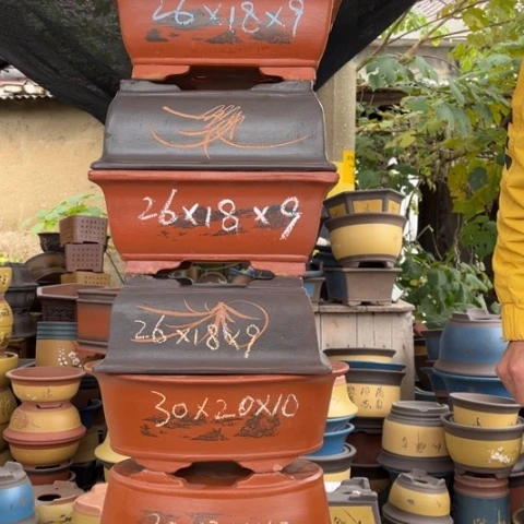 紫砂花盆特价包邮送