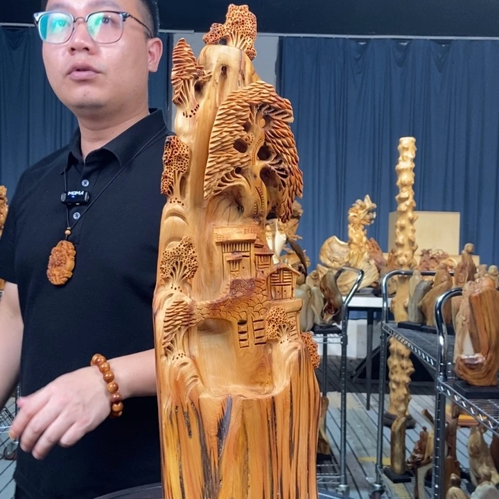 柏木（崖柏）随型摆件