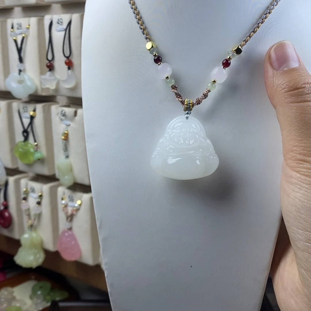 玛瑙/玉髓合金颈饰