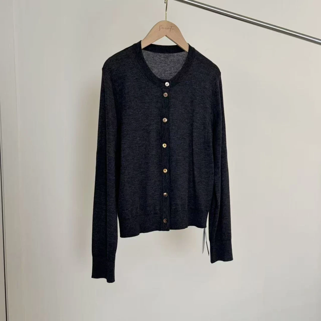 【炽灿】5022醋酸羊绒开衫