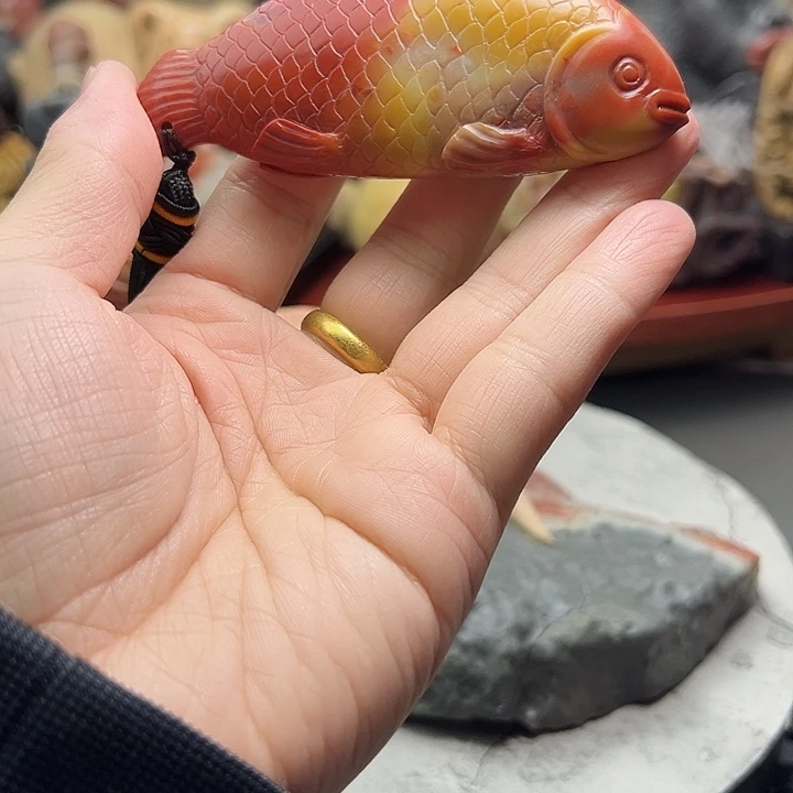 寿山石寿山石手把件