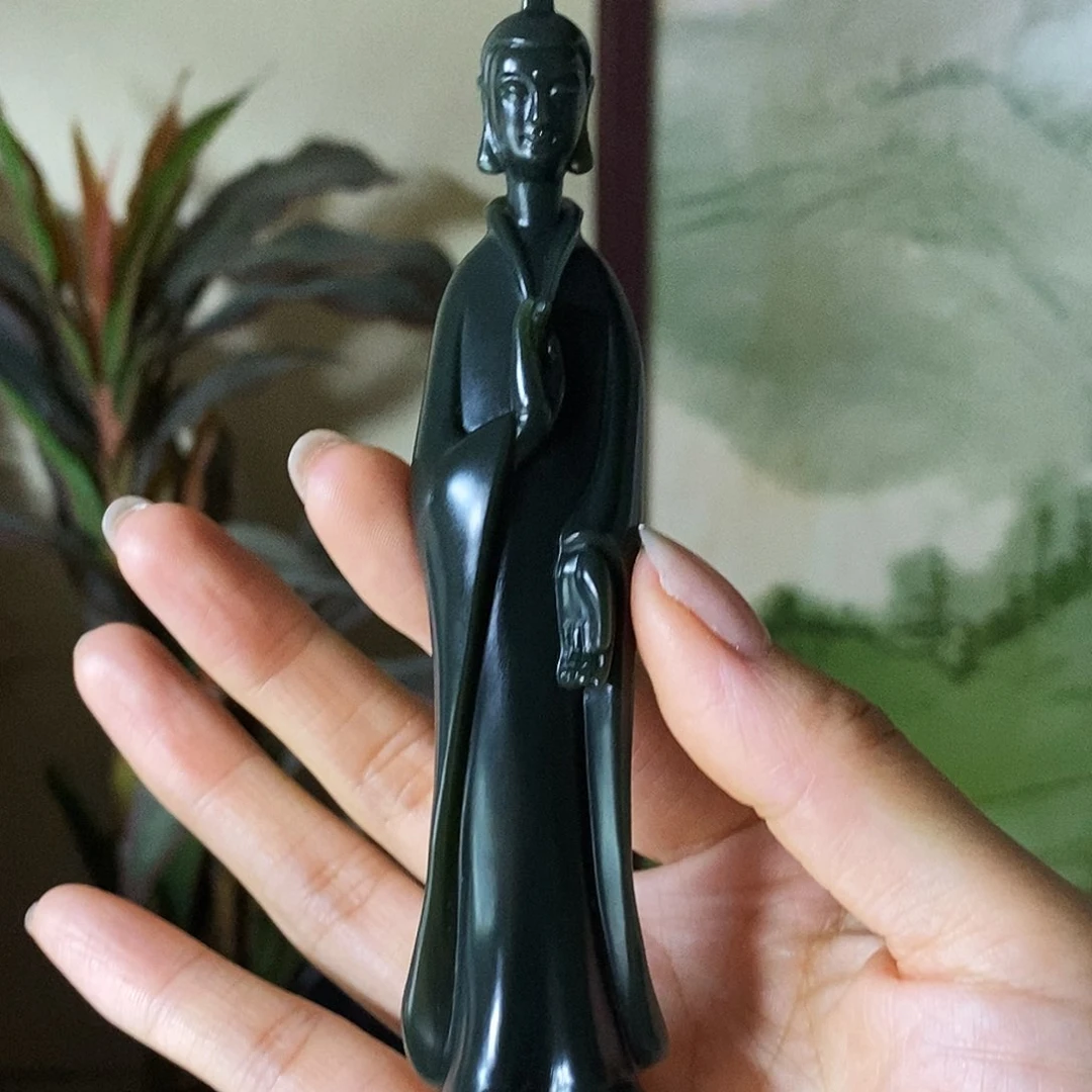 和田玉未镶嵌摆件