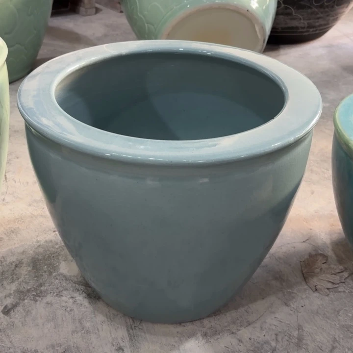 蓝冰裂口径40高度35