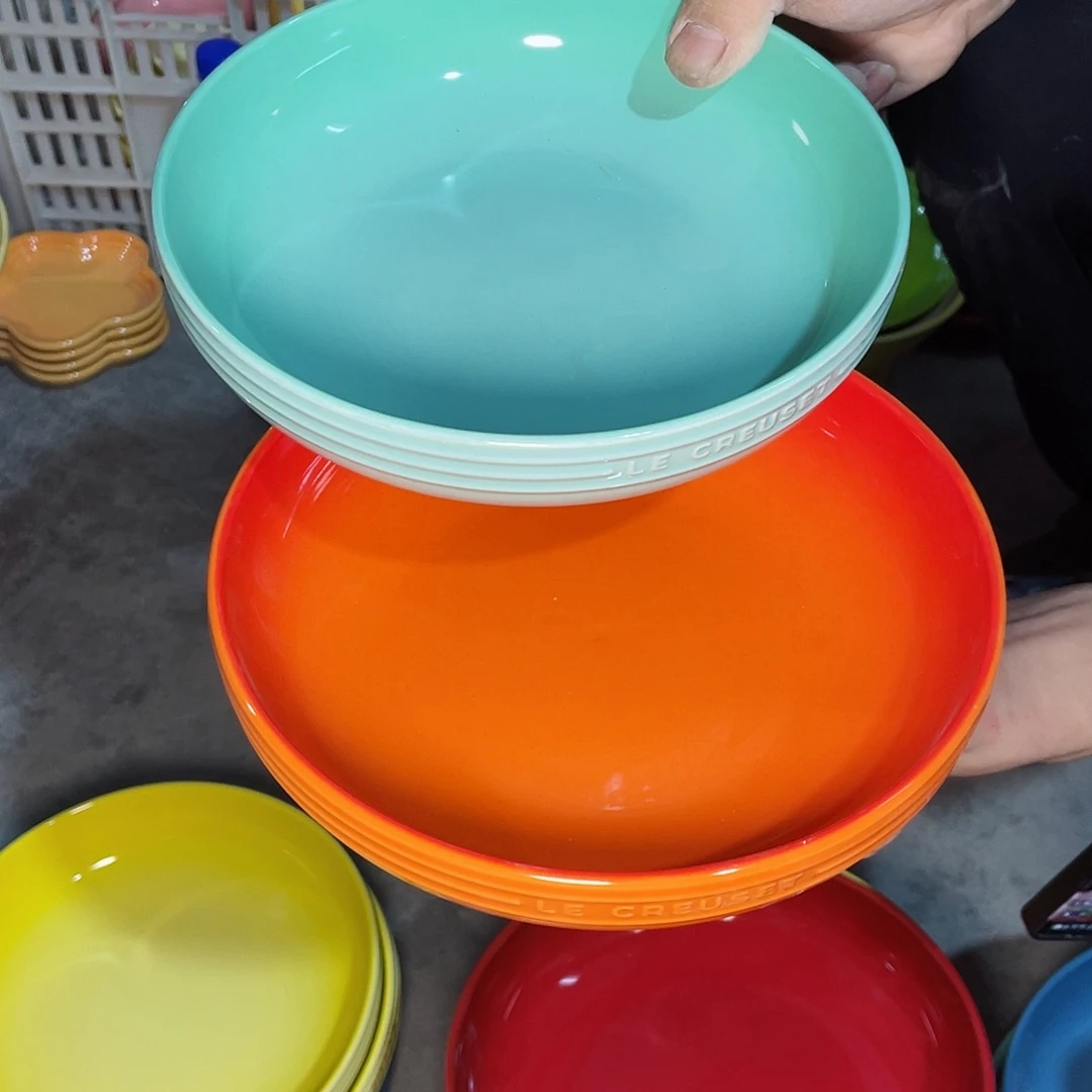 瓷片微瑕陶瓷餐具2个