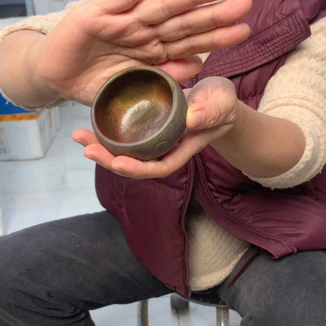 茶壶紫砂纯自然柴烧