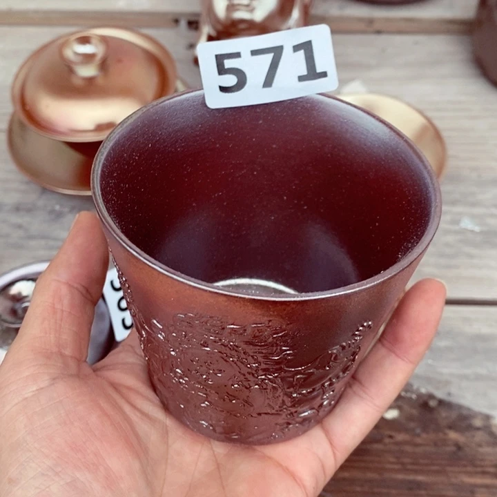 柴烧茶具陶瓷杯子