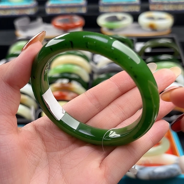 和田玉（糖玉）未镶嵌手镯60.5