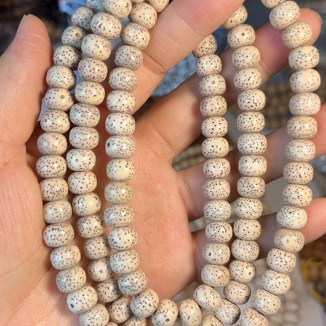 星月菩提手串星月菩提脱脂顺白