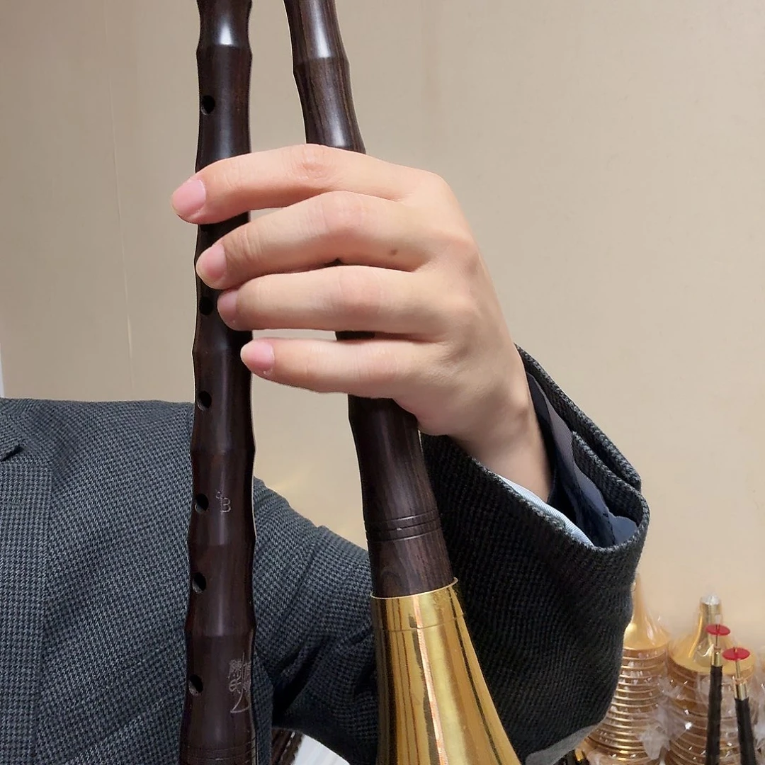 降b专业黑檀特价唢呐