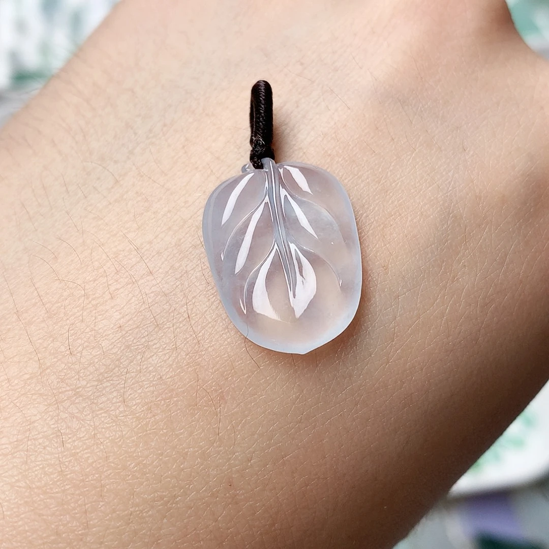 定制翡翠未镶嵌树叶