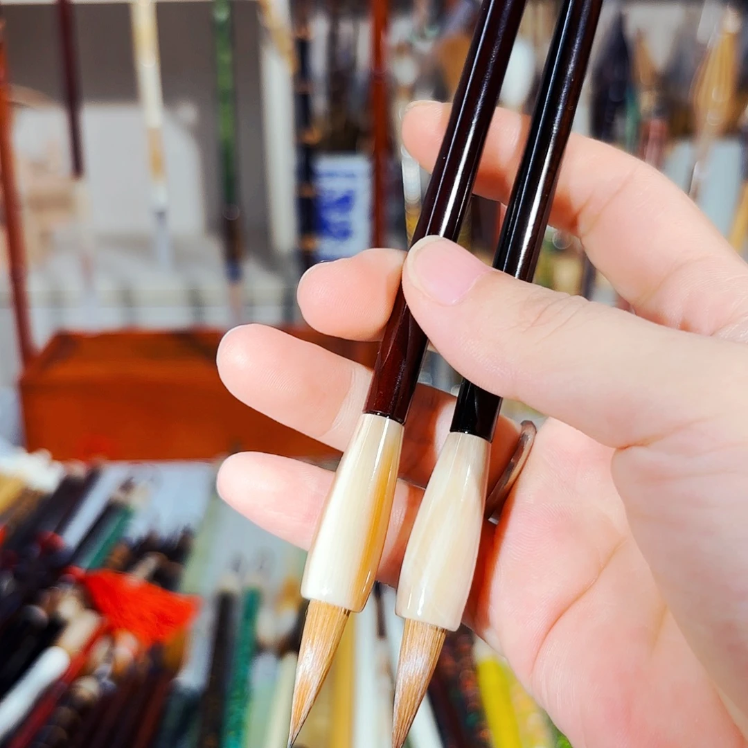 33-行书专用-(紫光檀纯狼毫)出锋2.5口径0.7