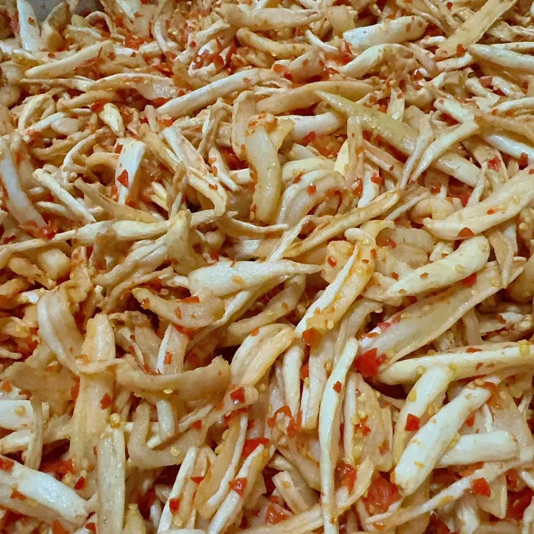 湖南邵阳邵东农村纯手工腌制香辣脆爽开胃剁辣椒萝卜条 中通包邮