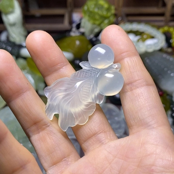 岫玉未镶嵌岫玉挂件
