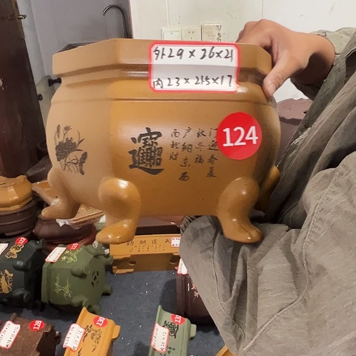 花盆紫砂紫砂花盆