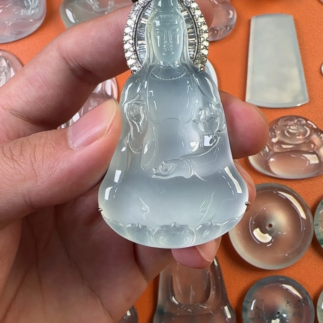 定制翡翠未镶嵌天然