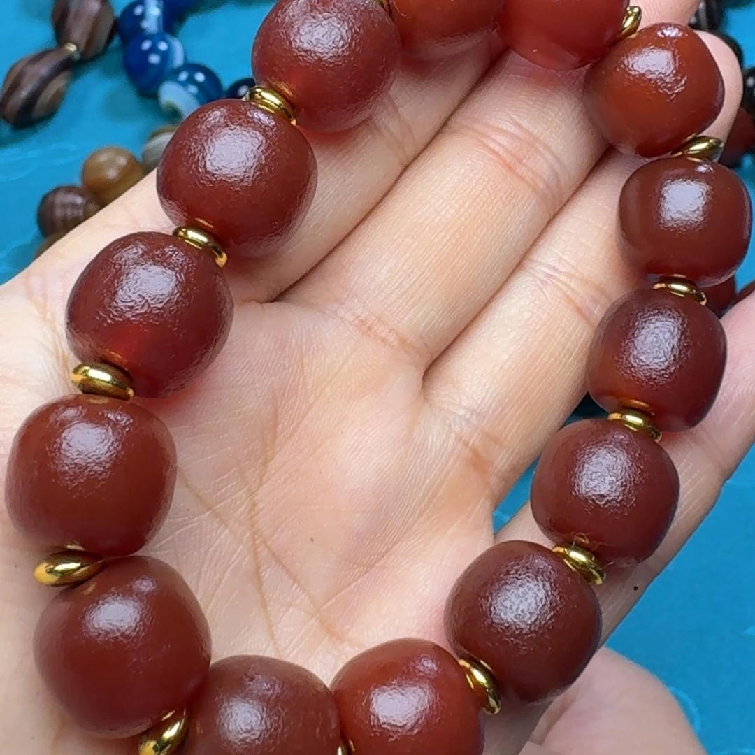 玛瑙/玉髓未镶嵌手链