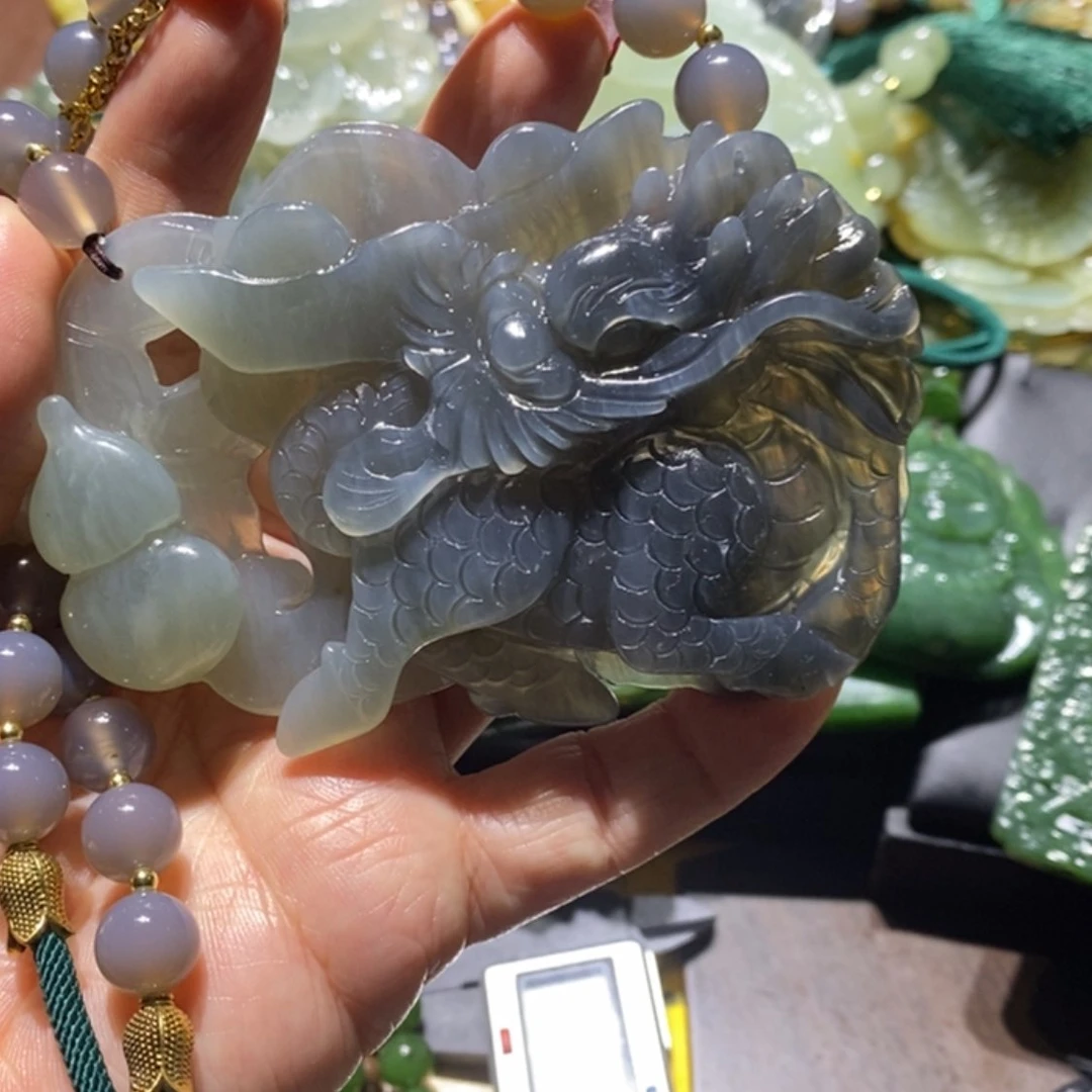 【闪购商品】岫玉毛衣链未镶嵌