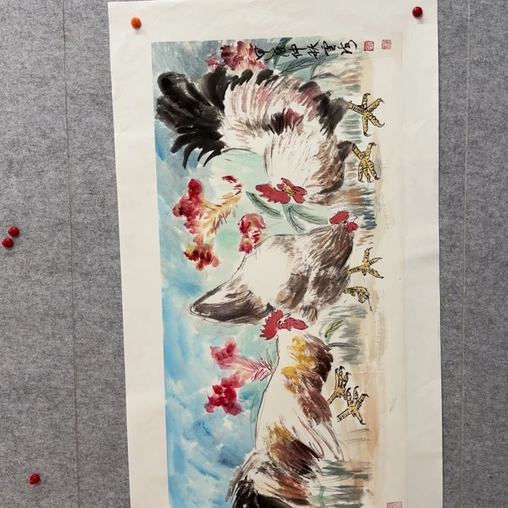 国画花鸟等多种鸟类