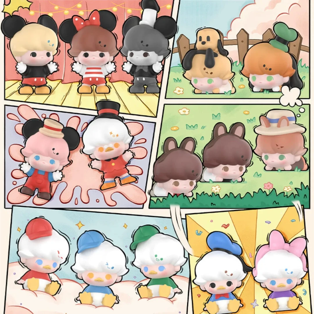 (代拆)ffDIMOO WORLD迪士尼经典系列萌粒