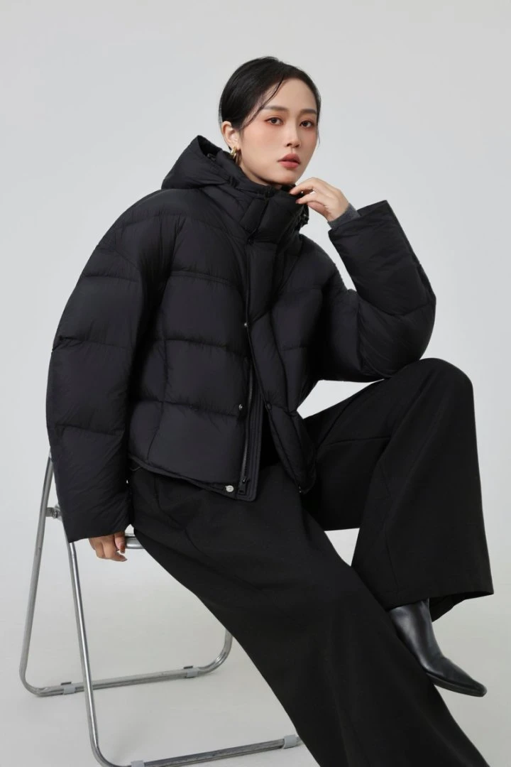 【90绒子白鸭绒】超柔云感90白鸭绒选款小个子百搭时尚通勤羽绒服