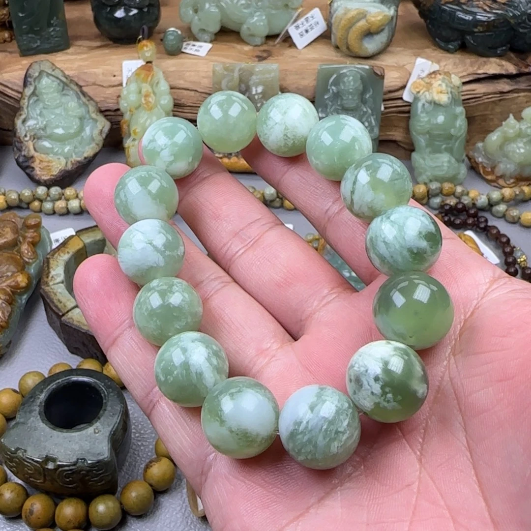 蛇纹石玉合金珠宝奇石