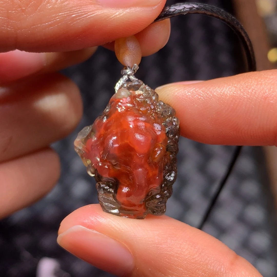 未镶嵌玛瑙/玉髓珠宝半成品